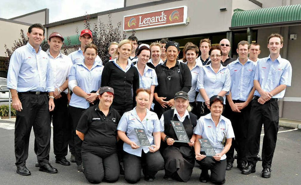 Supa IGA Warwick, proud winners of three awards in the annual award ceremony. Supa IGA Warwick, proud winners of three awards in the annual award ceremony.